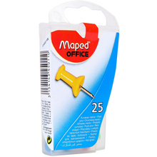 Иглы-кнопки Maped "Пешки", 25 шт, ассорти