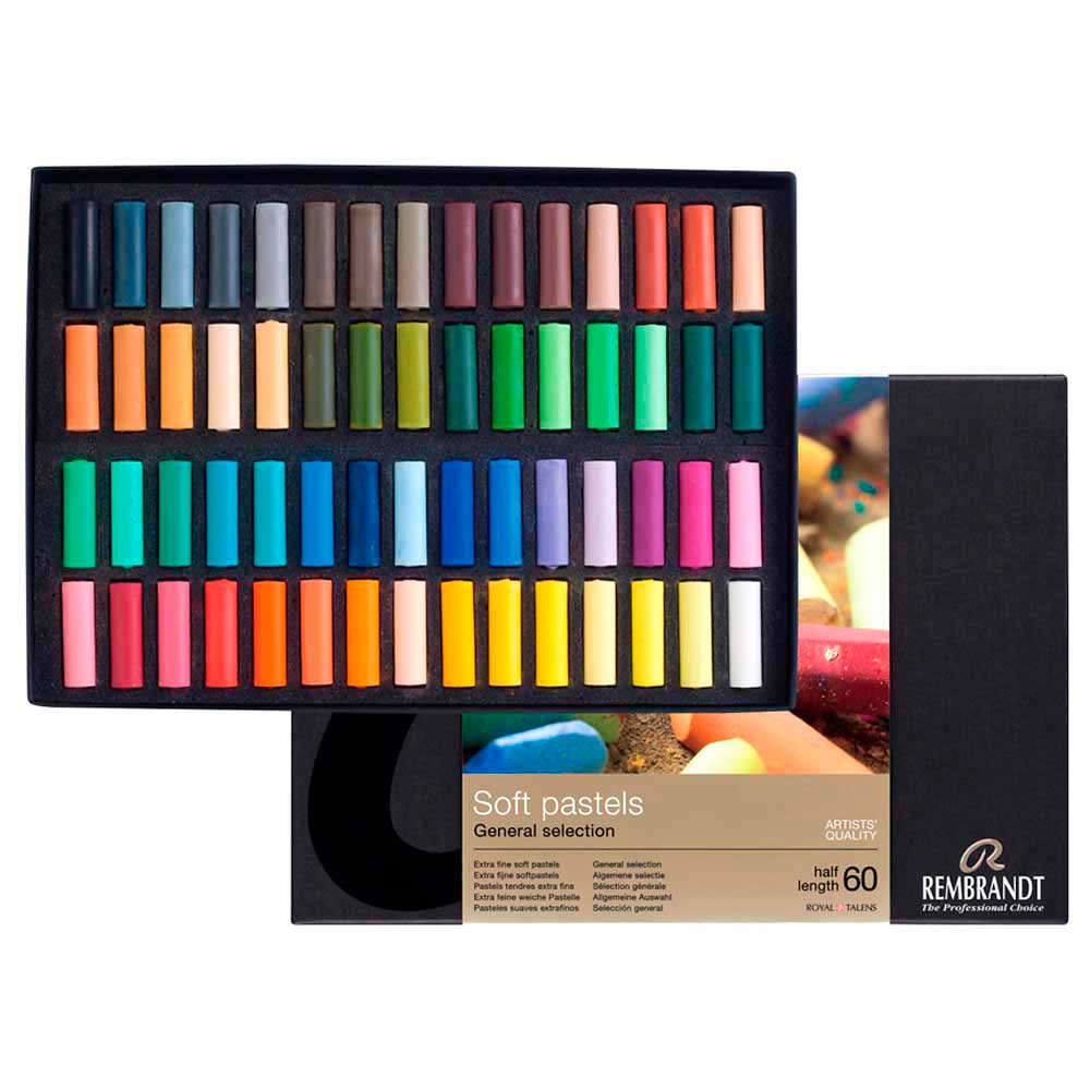 Набор мягкой пастели "Rembrandt Half Pastel" делюкс, 60 цветов - 3