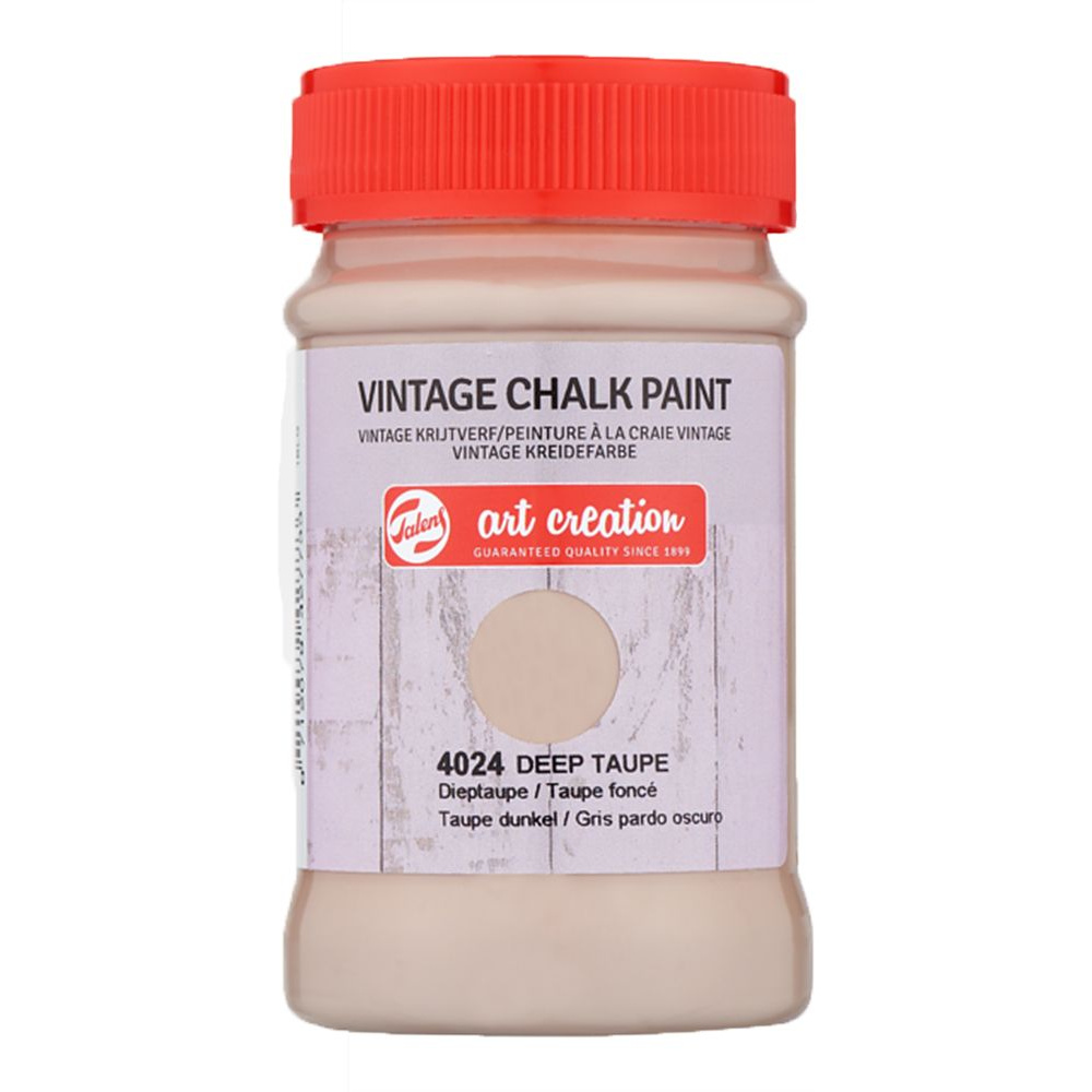Краска декоративная "VINTAGE CHALK PAINT", 100 мл, 4024 тауп темный