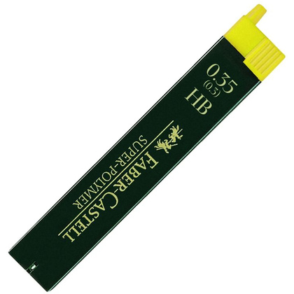 Грифель "Superpolymer", HB, 0.35 мм, 12 шт