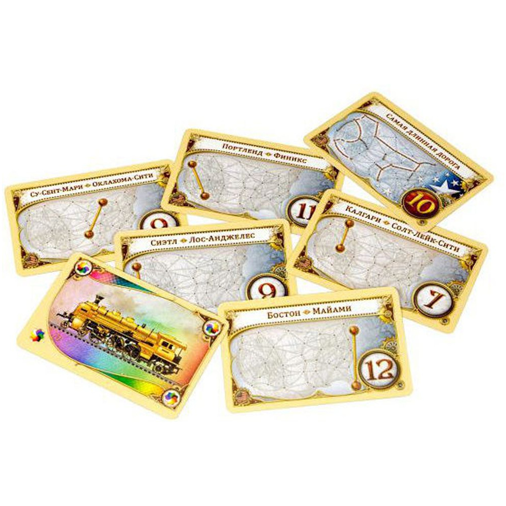 Игра настольная "Ticket to Ride: Америка" - 5