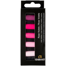 Набор мягкой пастели "Rembrandt Half Pastel", 5 цветов, красно-фиолетовые