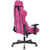 Кресло игровое Бюрократ "VIKING KNIGHT Fabric", ткань, металл, малиновый - 4