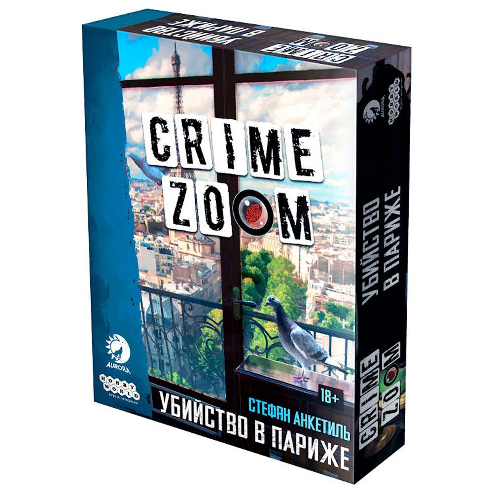 Игра настольная "Crime Zoom: Убийство в Париже"