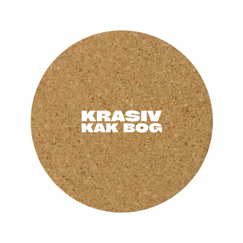 Костер для стаканов "Krasiv kak bog"