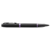 Ручка-роллер Parker "IM Vibrant Rings T315 Amethyst Purple PVD", 0,5 мм, черный, фиолетовый, стерж. черный - 5