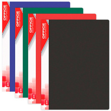 Папка c файлами "Office Product", 30 карманов, синий