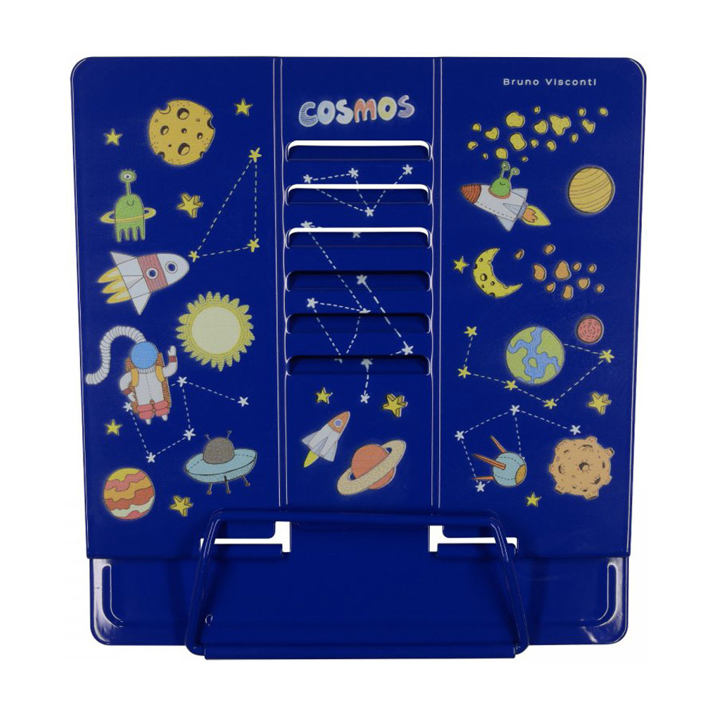 Подставка для книг "Космос", синий - 2