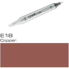 Маркер перманентный "Copic ciao", E-18 медь