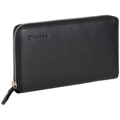 Кошелек "Classics Black", кожа, черный - 2