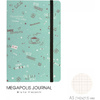Блокнот "Megapolis Journal. Coffee time", A5, 100 листов, клетка, мятный - 3
