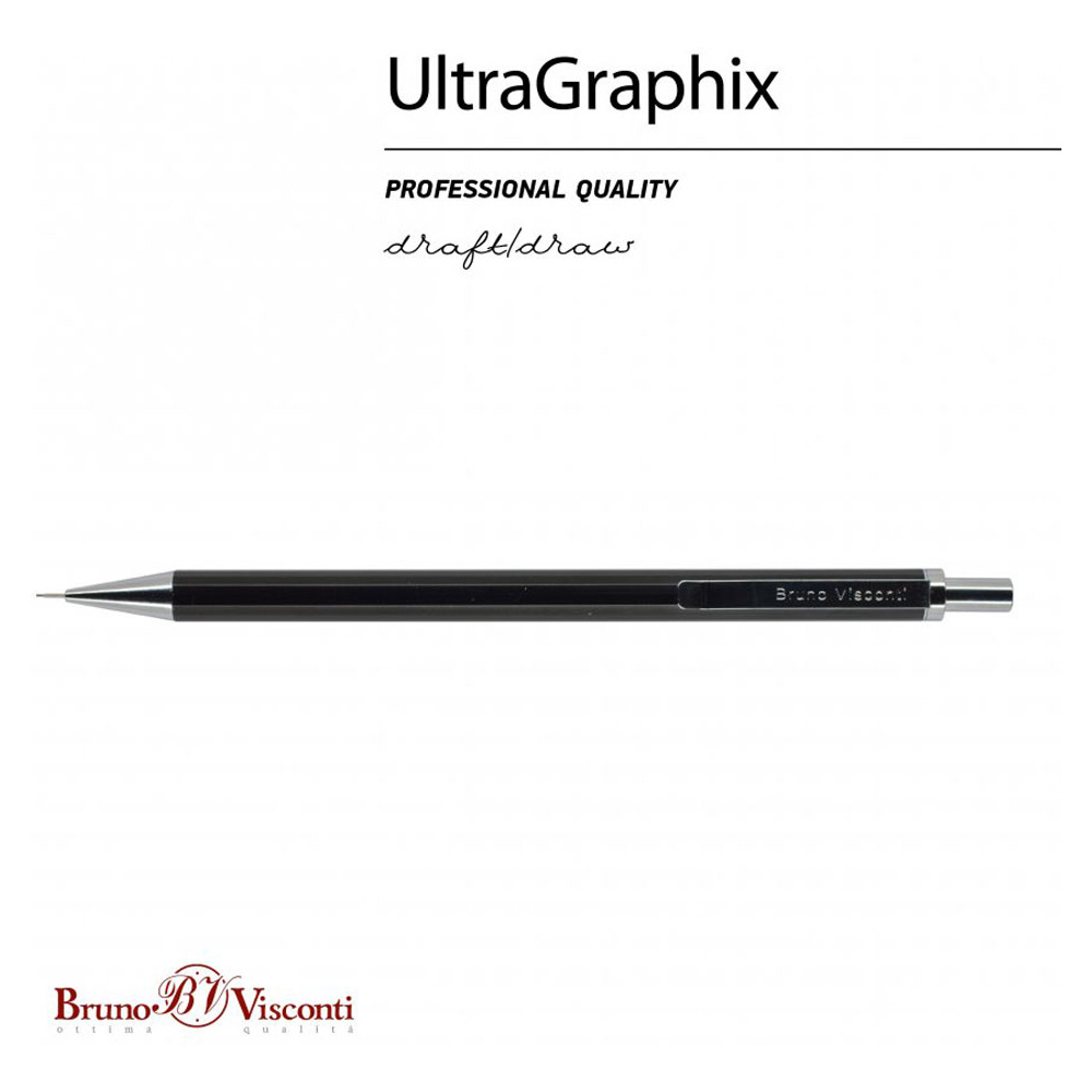 Карандаш автоматический "UltraGraphix", 0.3 мм, с ластиком, ассорти - 2