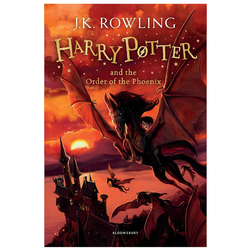 Книга на английском языке "Harry Potter Order of the Phoenix Rejacket", Rowling J.K. 