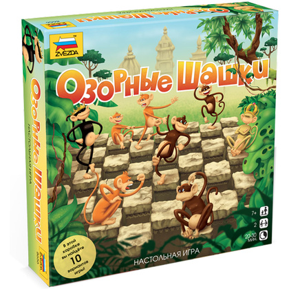Игра настольная "Озорные шашки"