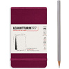 Блокнот "Leuchtturm1917. Portrait Pocket", А6, 94 листа, линейка, красный портвейн - 2