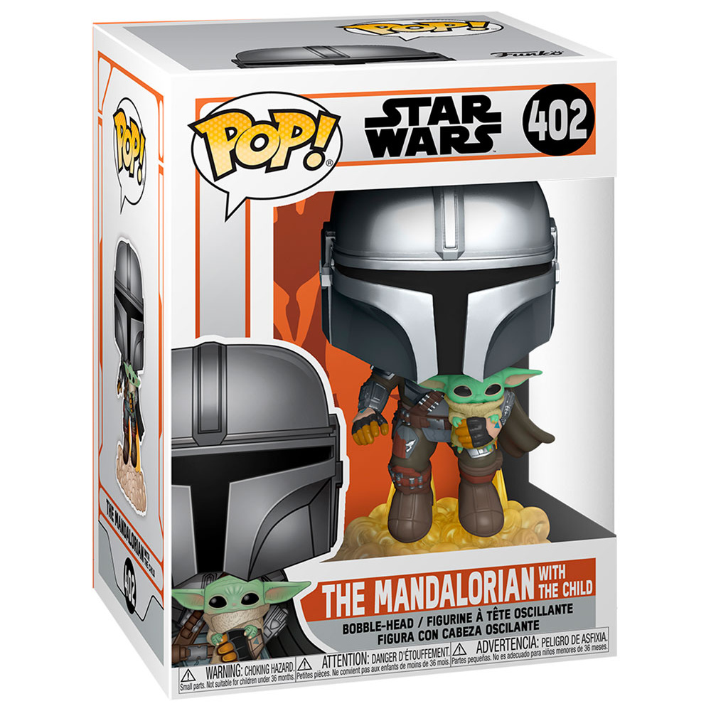 Фигурка Funko POP! Bobble Star Wars Mandalorian Mandalorian with The Child 50959 - 2