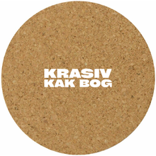 Костер для стаканов "Krasiv kak bog"