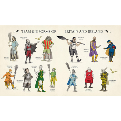Книга на английском языке "Quidditch Through the Ages –  Illustr. HB", Rowling J.K.  - 4
