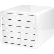 Блок из 5-и лотков закрытый "iBox", закрытый, белый