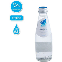 Вода минеральная природная питьевая «Surgiva», 0.25 л., негазированная, 24 бут/упак