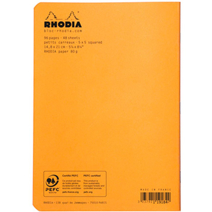 Блокнот "Rhodia", А5, 48 листов, клетка, ассорти - 5