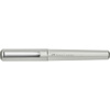Ручка перьевая "Hexo Silver", F, матовый серебристый, патрон черный - 4