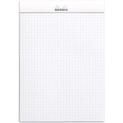 Блокнот "Rhodia", А5, 80 листов, клетка, белый - 2