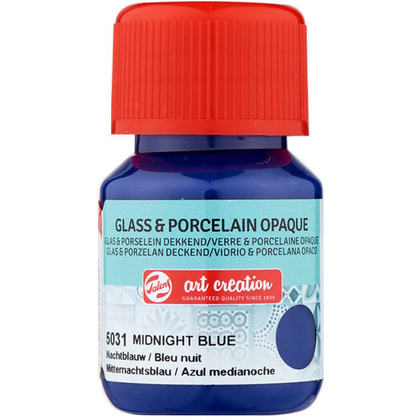 Краски декоративные "GLASS&PORCELAIN OPAQUE", 30 мл, 5031 синий