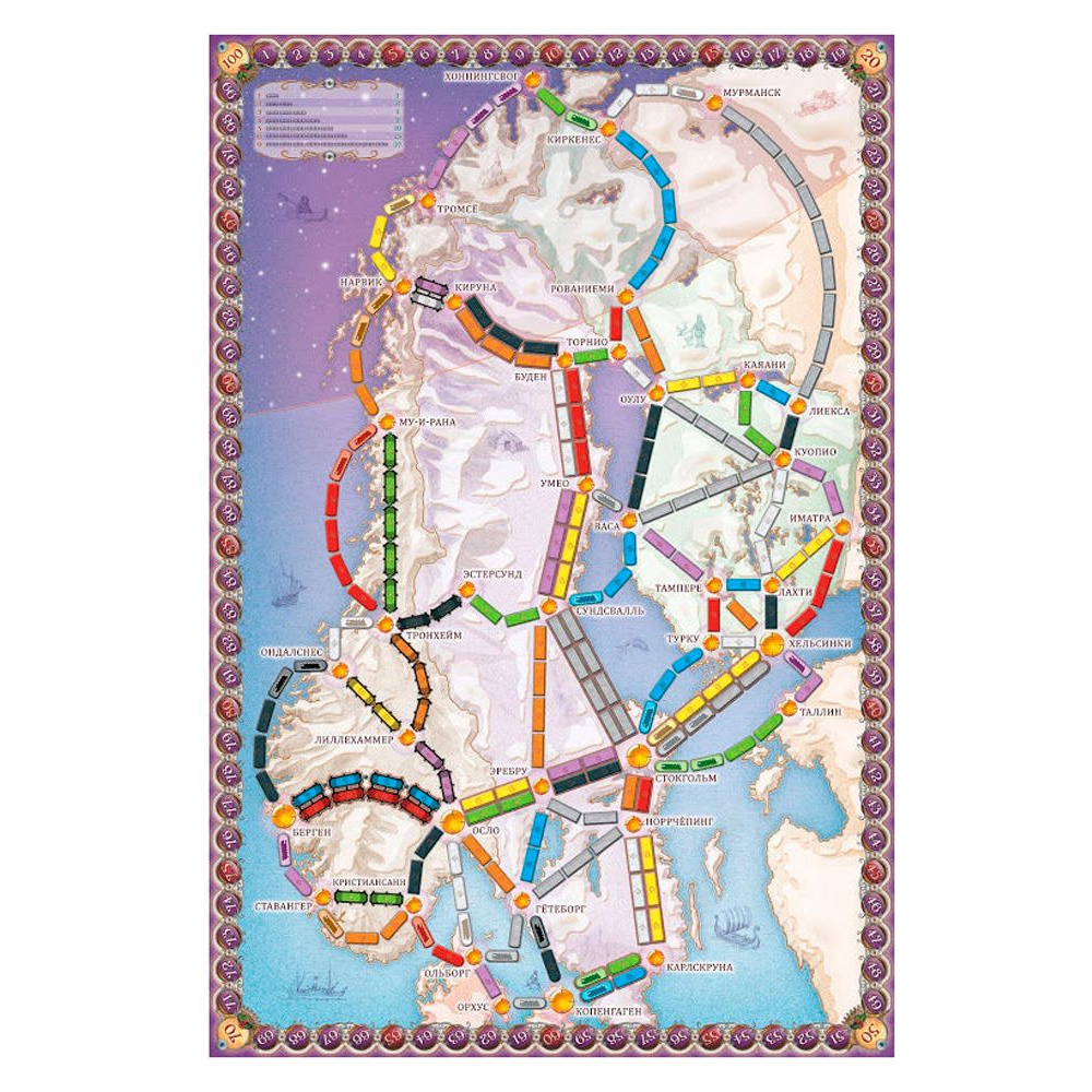 Игра настольная "Ticket to Ride: Северные страны" - 4