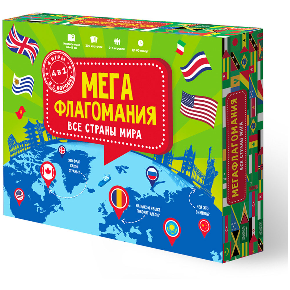 Игра настольная "Мегафлагомания"