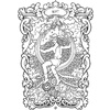 Карты "Таро". Набор карт для раскрашивания (крафт) - 5