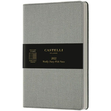 Блокнот "Harris Oyster Grey", А5, 96 листов, клетка, серый