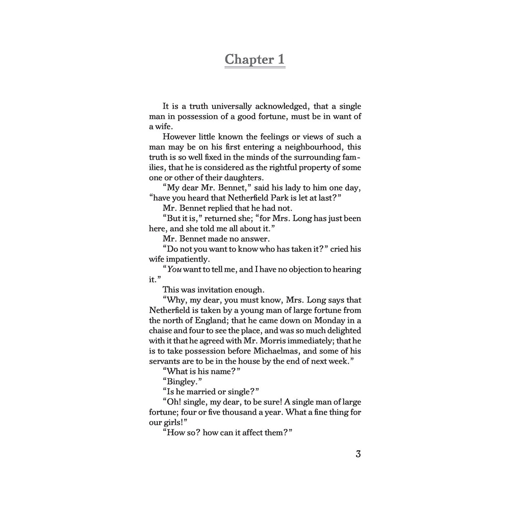 Книга на английском языке "Pride and Prejudice = Гордость и предубеждение", Остин Дж. - 2