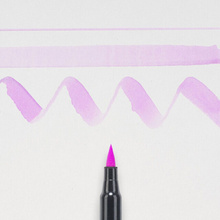 Маркер акварельный "Koi Color Brush", лиловый