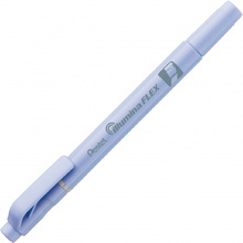 Маркер текстовый двусторонний «Pentel Illumina flex», пастельный, синий