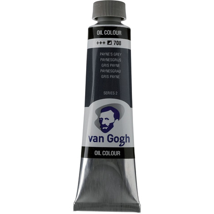 Краски масляные "Van Gogh", 708 серый пейна, 40 мл, туба