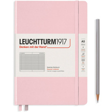 Блокнот "Leuchtturm1917. Classic", А5, 125 листов, клетка, пудровый