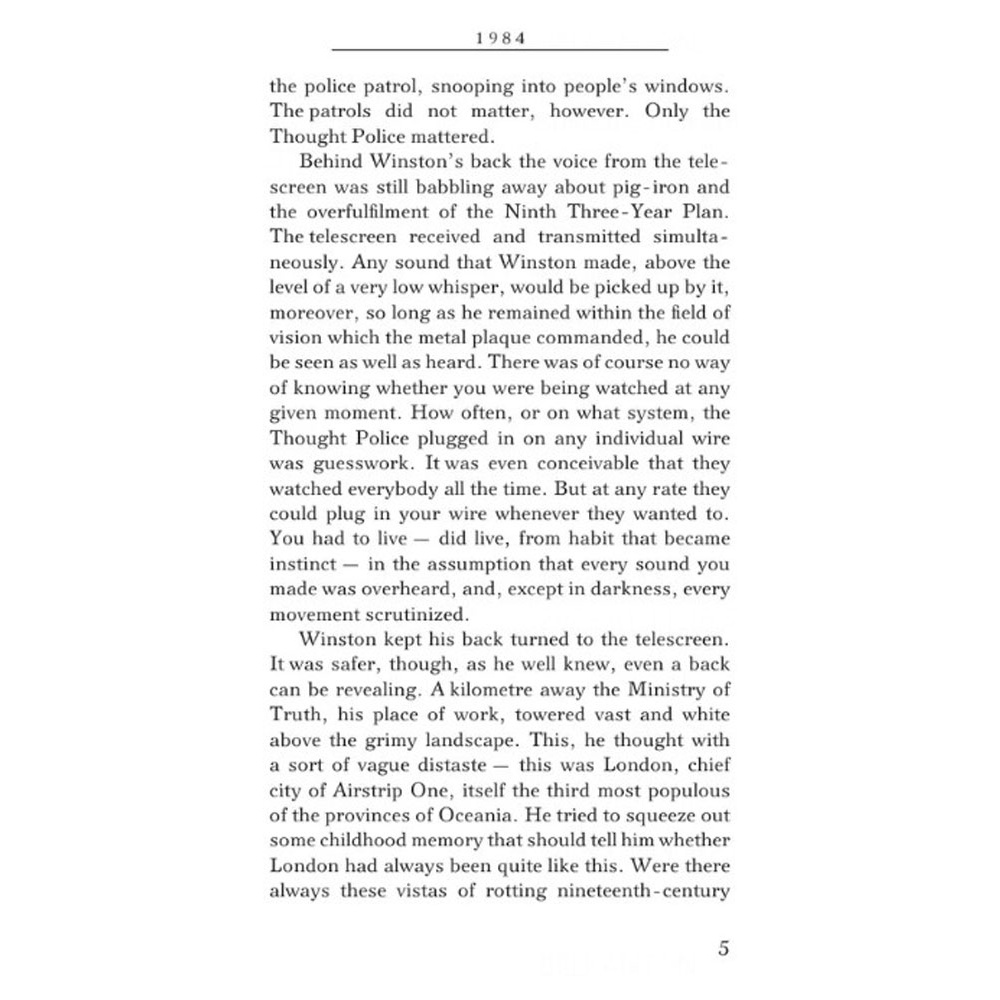 Книга на английском языке "1984", Джордж Оруэлл - 2