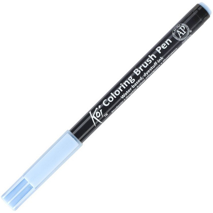 Маркер акварельный "Koi Color Brush", светло-голубой
