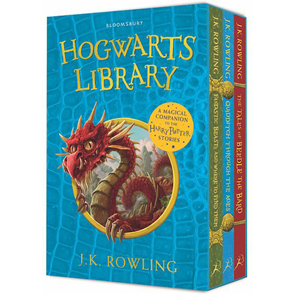 Книга на английском языке "The Hogwarts Library - Box Set", J.K. Rowling