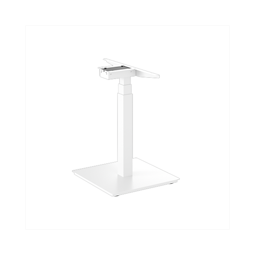 Каркас стола с электроприводом одномоторный AOKE, Well Desk Bar, белый (AK1E-YZF3.WH) - 2