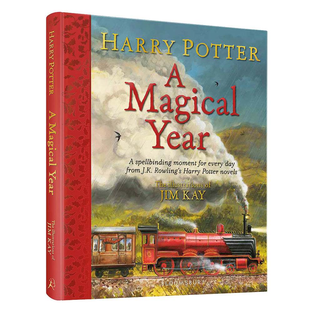 Книга на английском языке "Harry Potter – A Magical Year: The Illustrations of Jim Kay", Jim Kay