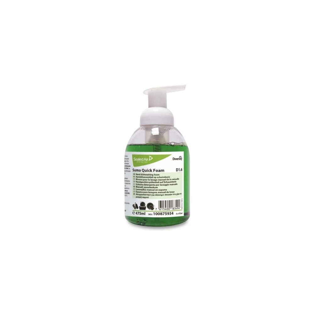 Средство для ручного мытья посуды "Suma Quick Foam D1.6"