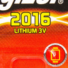 Батарейка литиевая дисковая Energizer "CR2016", 1 шт. - 2