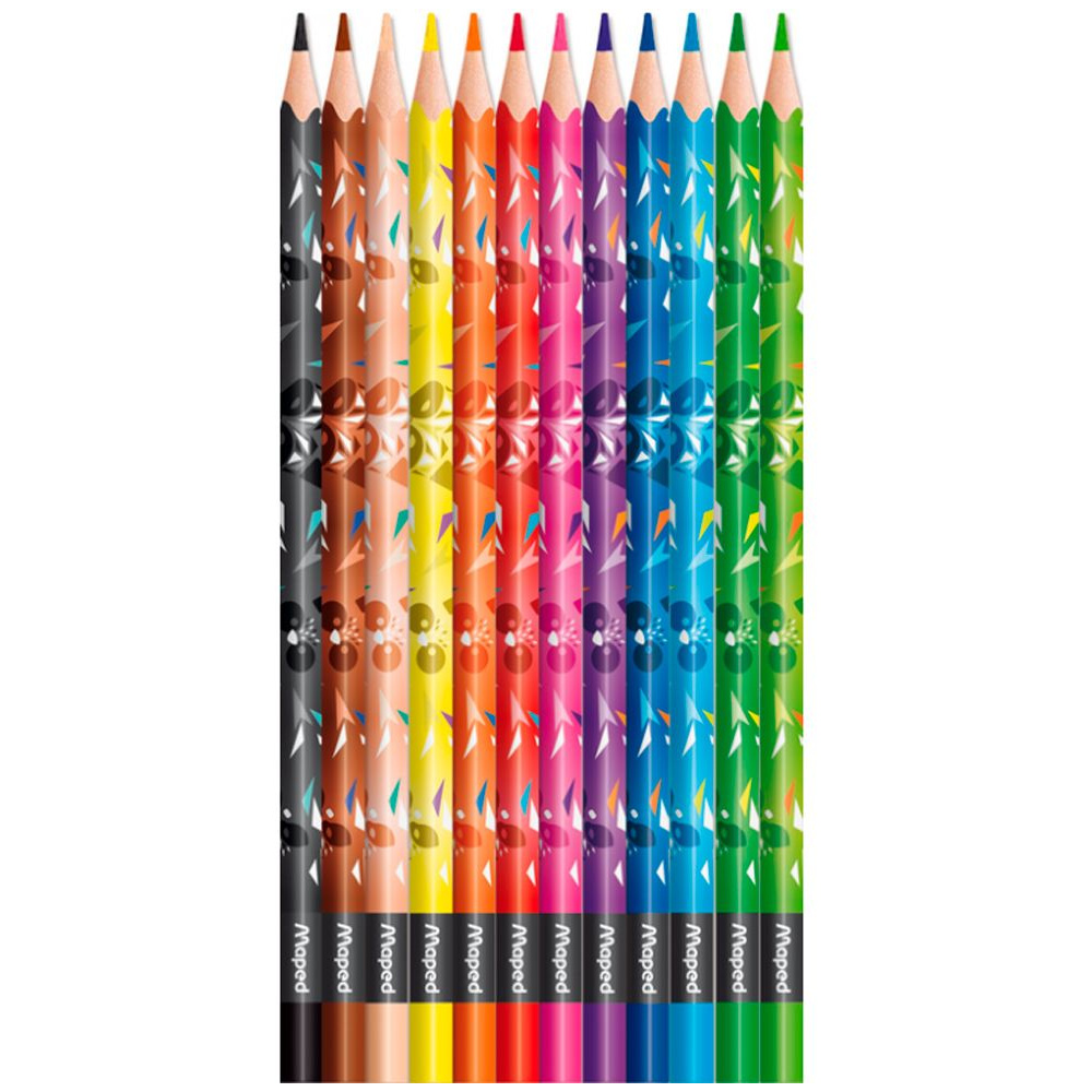 Цветные карандаши Maped "Mini Cute", 12 цветов - 2