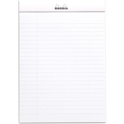 Блокнот "Rhodia", А5, 80 листов, линейка, белый - 2