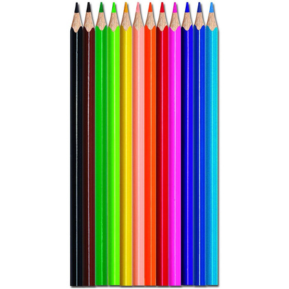 Цветные карандаши Maped "Color Peps" в металлическом пенале, 12 цветов - 2