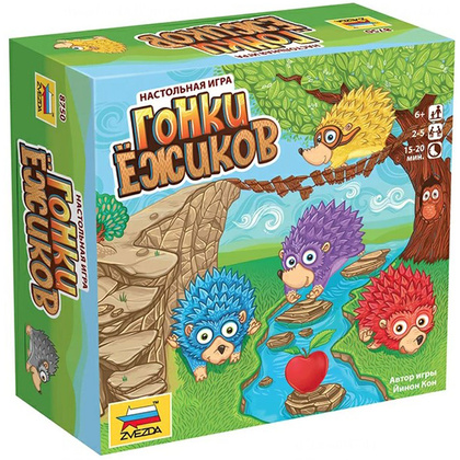 Игра настольная "Гонки ёжиков"