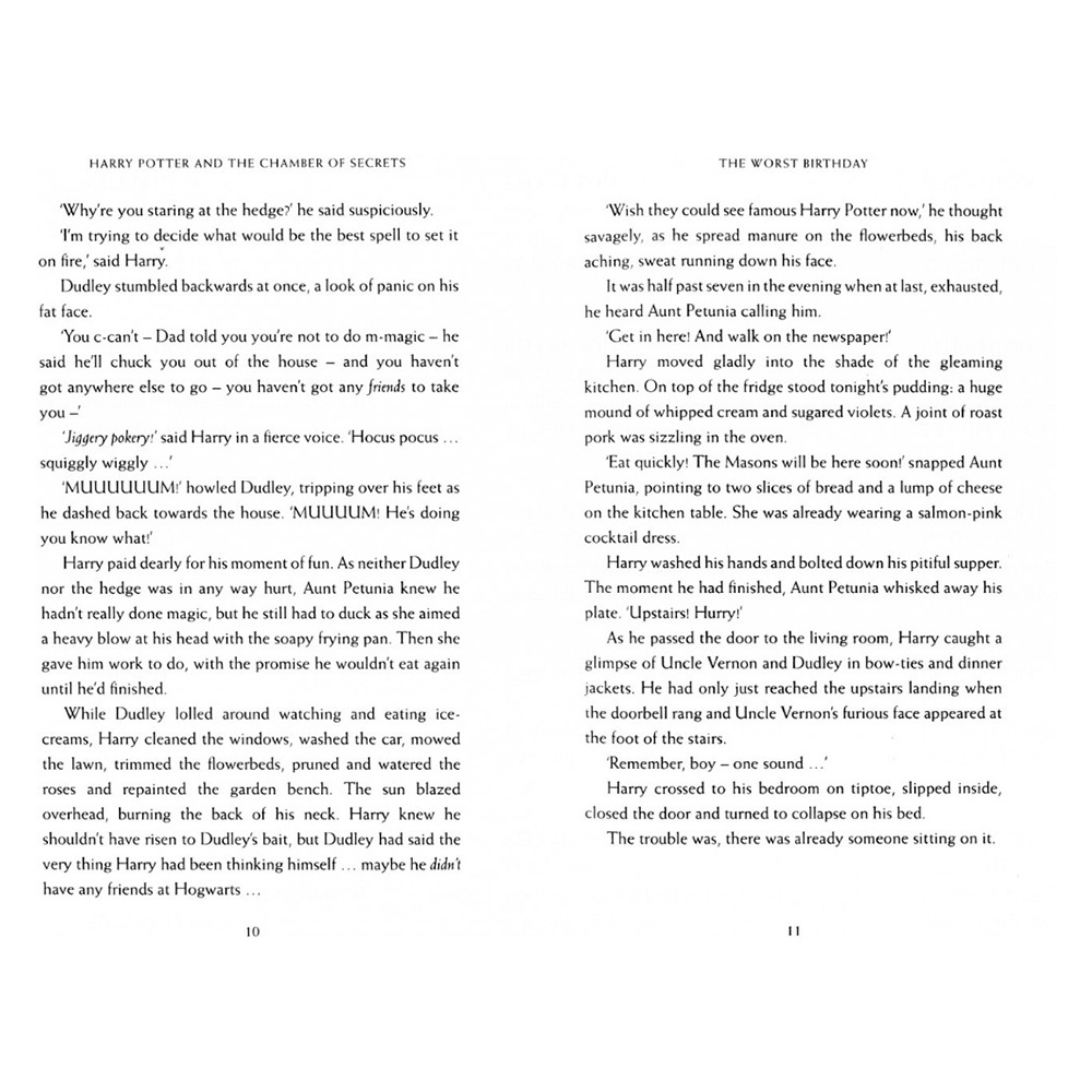 Книга на английском языке "Harry Potter and the Chamber of Secrets – Rejacket HB", Rowling J.K.  - 3