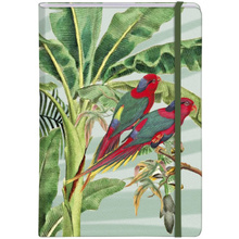 Блокнот "Jungle harmony" на резинке, A5, 48 листов, линейка, ассорти